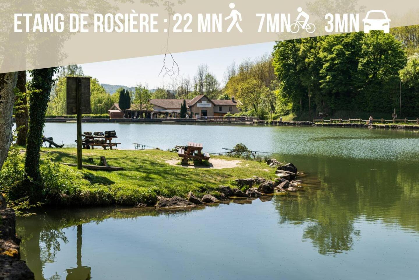 Les Cantinieres - Bourgoin Jallieu - Jardin Prive Ruy-Montceau Exterior foto